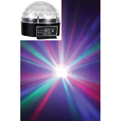 Šviesos efektas 6x3W RGB LED - DMX