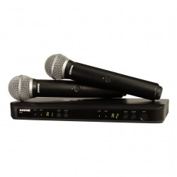 Shure  BLX288/PG58 - K14 (614-638 MHz) mikrofonų komplektas