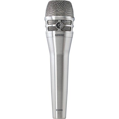 Shure KSM8 mikrofonas, sidabrinis