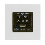 Sieninis stiprintuvas su USB MP3 grotuvu 2 x 30W
