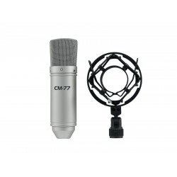 OMNITRONIC MIC CM-77 Studijinis mikrofonas