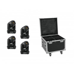 EUROLITE Set 4x LED TMH-S90 + Case