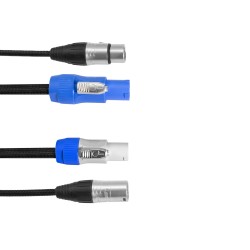 EUROLITE Combi Cable DMX P-Con/5pin XLR 1.5m