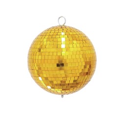 Veidrodinis gaublys auksinis EUROLITE Mirror ball 20cm gold
