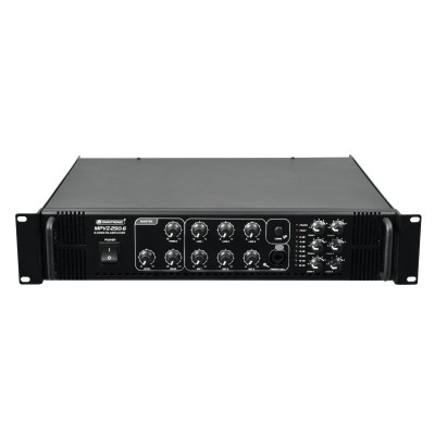 Mikšerinis stiprintuvas zoninis OMNITRONIC MPVZ-250.6 PA mixing amplifier