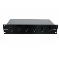 Stereo reguliatorius OMNITRONIC PA 6-zone stereo vol cont 5W bk