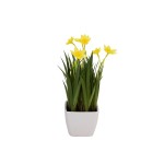 EUROPALMS Daffodil, artificial plant, 23cm