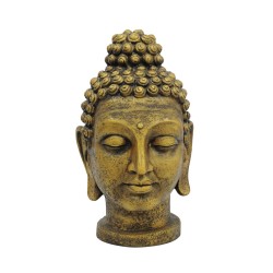 Budos galva EUROPALMS Head of Buddha, antique-gold, 75cm
