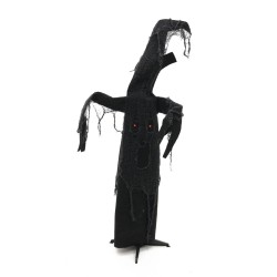 Helovyno juodas vaiduoklis medis judantis EUROPALMS 110cm