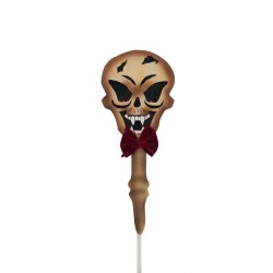 Helovyno dekoracija EUROPALMS Halloween skull with picker