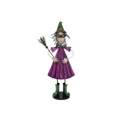 EUROPALMS Little Witch, Metal, 102cm purple