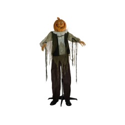 EUROPALMS Halloween Figure Pumpkin Man, animated, 170cm