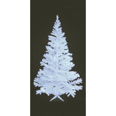 UV aktyvi balta Kalėdinė eglutė EUROPALMS  240cm