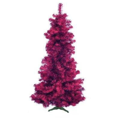 Violetinė dirbtinė Kalėdų eglė EUROPALMS FUTURA, metallic, 210cm