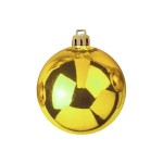 Auksiniai kalėdiniai burbulai EUROPALMS Decoball 10cm, 4 vnt.
