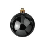 Kalėdiniai burbulai EUROPALMS  10cm, juodi 4vnt.