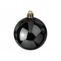 Kalėdiniai burbulai EUROPALMS  10cm, juodi 4vnt.