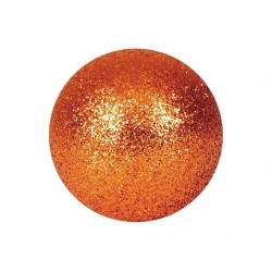 Kalėdiniai žaisliukai burbulai EUROPALMS Decoball 3,5cm, copper, glitter 48 vnt