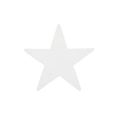 EUROPALMS Silhouette Star, white, 58cm