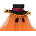 EUROPALMS Halloween Figure Ghost with Witch Hat, 150cm