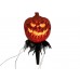 EUROPALMS Halloween Pumpkins with Stake, Set of 3, 39cm