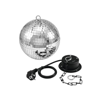 EUROLITE Mirror Ball 20cm with MD-1015 Motor EUROLITE Mirror Ball 20cm with MD-1015 Motor