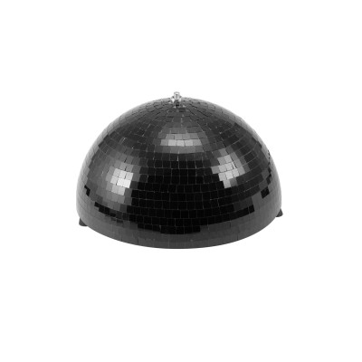 EUROLITE Half Mirror Ball 30cm black motorized EUROLITE Half Mirror Ball 30cm black motorized