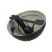 EUROLITE Half Mirror Ball 40cm black motorized EUROLITE Half Mirror Ball 40cm black motorized