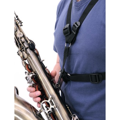 DIMAVERY Neck strap for saxophones