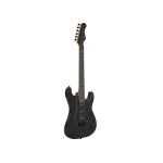 DIMAVERY ST-203 Electric Guitar, gothic black