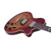 DIMAVERY LP-612 Electric Guitar, flamed sunburst DIMAVERY LP-612 Electric Guitar, flamed sunburst