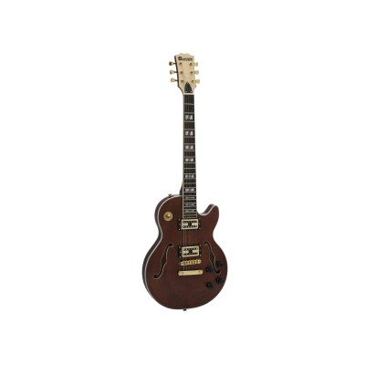 DIMAVERY LP-600 Electric Guitar, brown DIMAVERY LP-600 Electric Guitar, brown