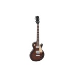 DIMAVERY LP-700 E-Guitar, flamed brown
