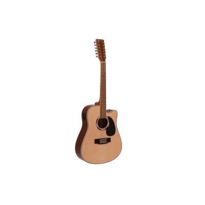DIMAVERY DR-612 Western Guitar 12 string, nature DIMAVERY DR-612 Western Guitar 12 string, nature
