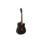 DIMAVERY DR-612 Western Guitar 12 string, black