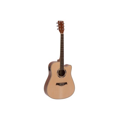 DIMAVERY JK-500 Western Guitar, cutaway, nature DIMAVERY JK-500 Western Guitar, cutaway, nature