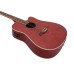 DIMAVERY JK-510 Western Guitar, cutaway, grained DIMAVERY JK-510 Western Guitar, cutaway, grained