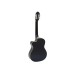 DIMAVERY CN-600E Classical Guitar, black