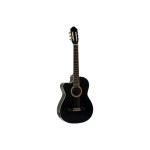 DIMAVERY CN-600L Classical Guitar, black