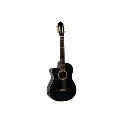 DIMAVERY CN-600L Classical Guitar, black DIMAVERY CN-600L Classical Guitar, black