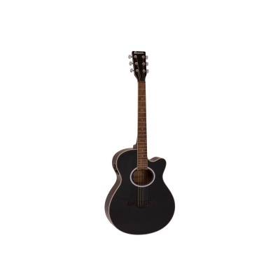 DIMAVERY AW-400 Western Guitar, black DIMAVERY AW-400 Western Guitar, black