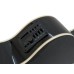 DIMAVERY AW-400 Western Guitar LH, black DIMAVERY AW-400 Western Guitar LH, black