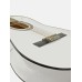 DIMAVERY AC-303 Classical Guitar 3/4, white