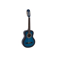 DIMAVERY AC-303 Classical Guitar 3/4, blue DIMAVERY AC-303 Classical Guitar 3/4, blue