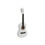 DIMAVERY AC-303 Classical Guitar 1/2, white