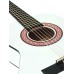 DIMAVERY AC-303 Classical Guitar 1/2, white