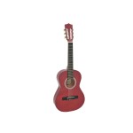 DIMAVERY AC-303 Classical Guitar 1/2, red
