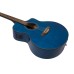 DIMAVERY STW-90 Western Guitar, crystal blue DIMAVERY STW-90 Western Guitar, crystal blue