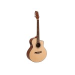 DIMAVERY STW-90 Western Guitar,natur