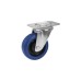 ROADINGER Set Swivel castors 100mm blue 2x RD-100 + 2x RD-100B with Brake ROADINGER Set Swivel castors 100mm blue 2x RD-100 + 2x RD-100B with Brake